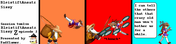 Master Okina was defeated, so as to not spread his nasty perversion to anyone.