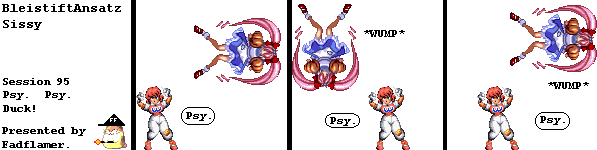 If you guess what pokemon character made for Mugen who uses this attack, and the creator, you will get a prize.  E-mail me at Fadflamer@hotmail.com to win!